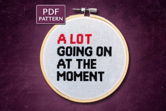 A Lot Going on Cross Stitch Pattern
