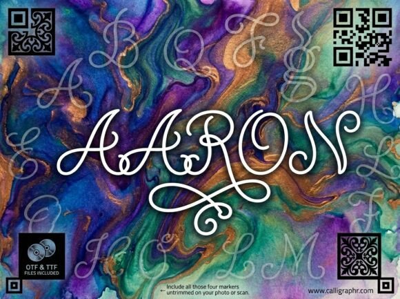 Aaron Font - Preview 1