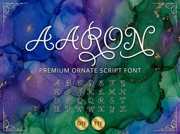Aaron Font - Preview 2