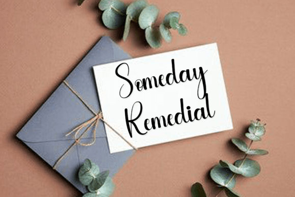 Angela Handwriting Font - Preview 2