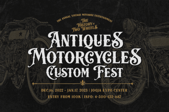 Atomic Rust Font - Preview 4
