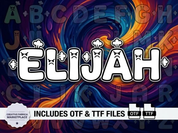 Elijah Font - Preview 1