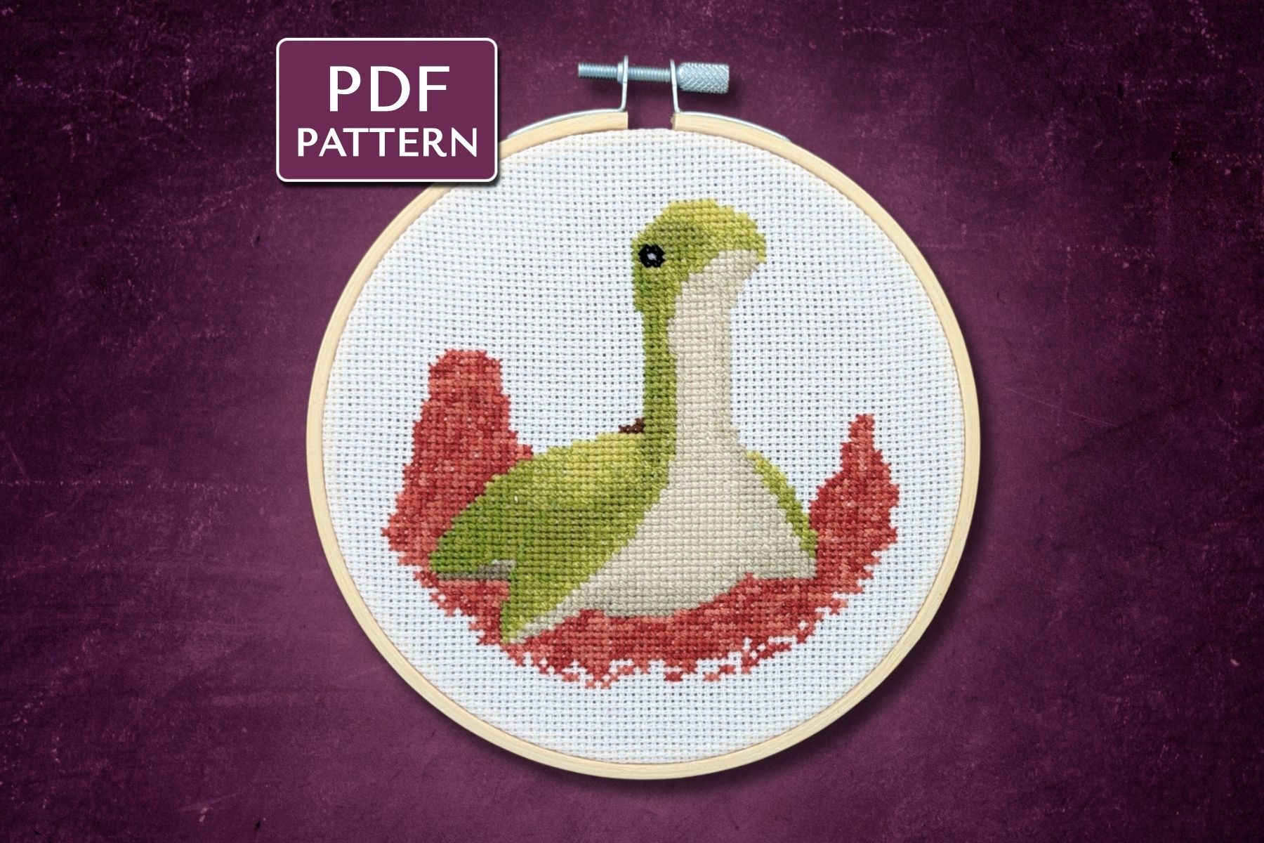 Fandom Cryptid Embroidery Design