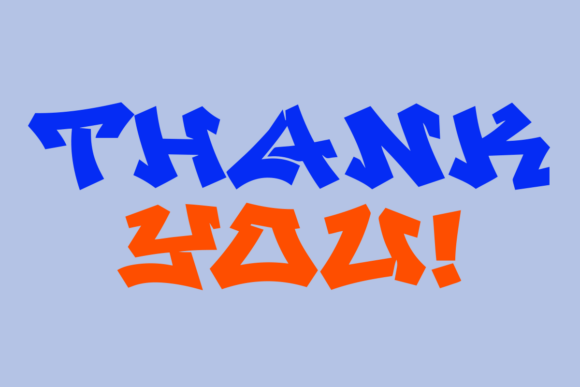 Flawless Graffiti Font PNG with transparent background - Preview 4