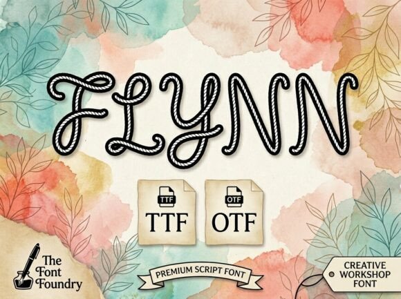 Flynn Font - Preview 1