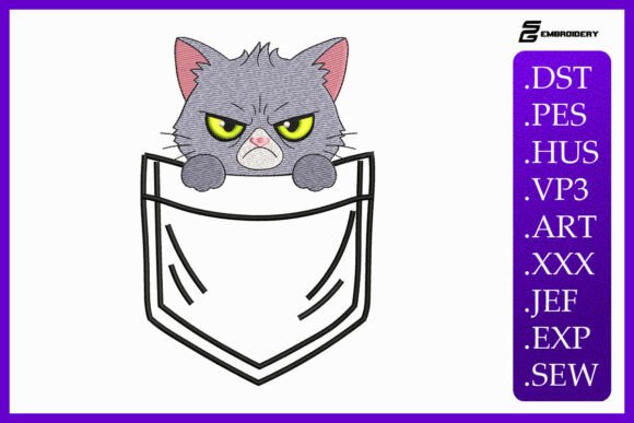 Grumpy Cat Pocket