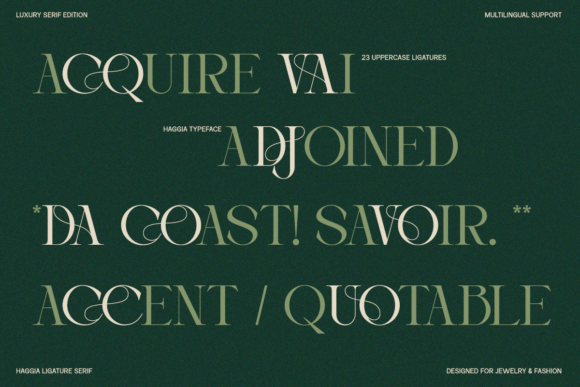 Haggia Font PNG with transparent background - Preview 2