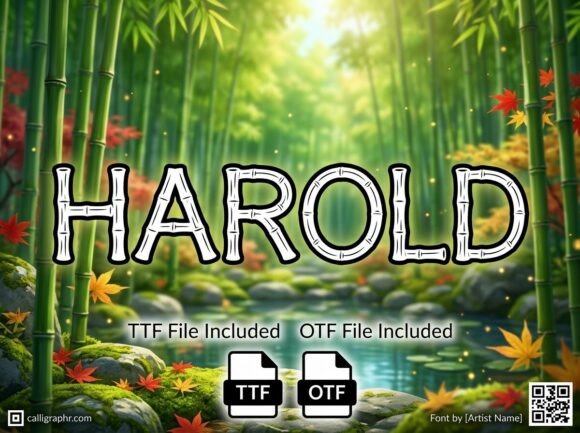 Harold Font - Preview 1