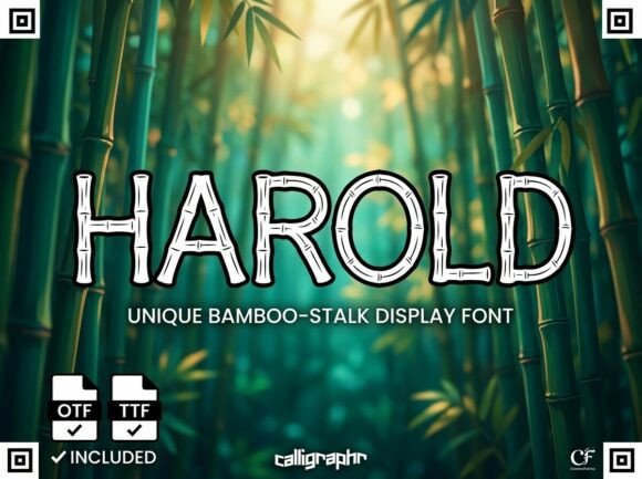 Harold Font - Preview 2