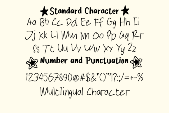 Honest Scrawl Font PNG with transparent background - Preview 4