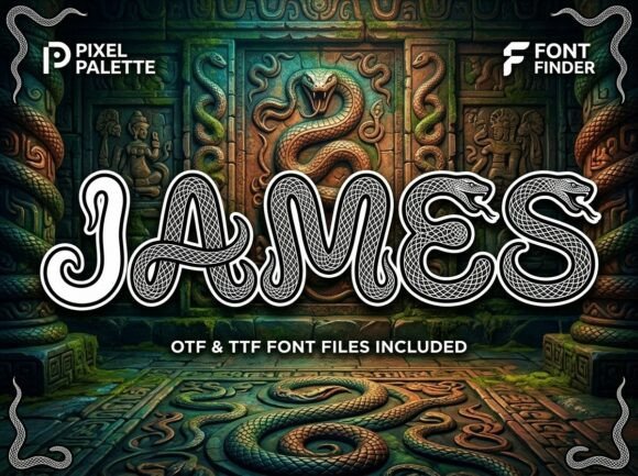 James Font - Preview 1