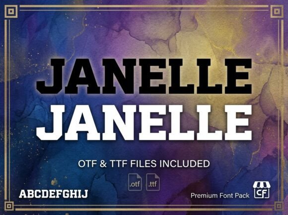 Janelle Font - Preview 1