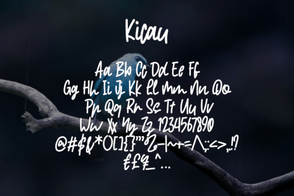 Kicau Font - Preview 1
