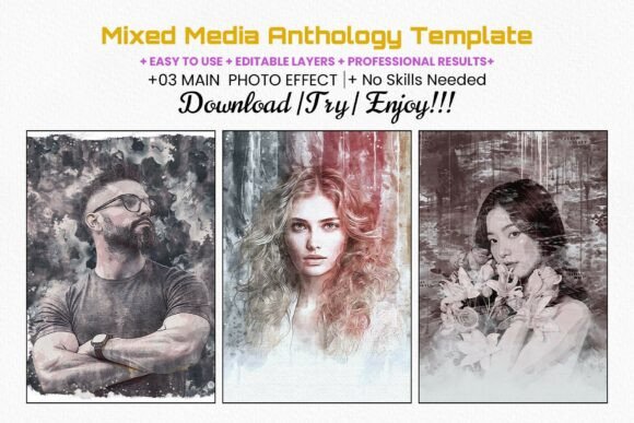 Mixed Media Anthology Template