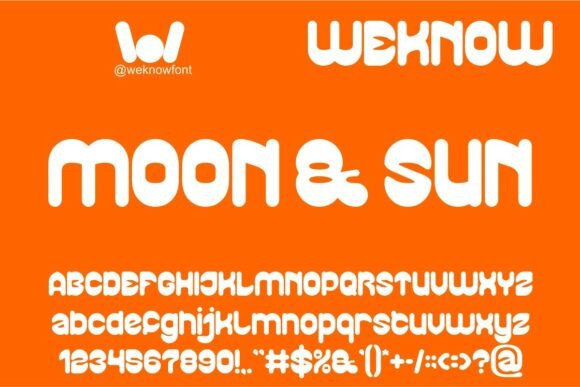 Playful Gravity Font PNG with transparent background - Preview 1