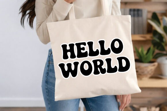 Retro Kindly Font PNG with transparent background - Preview 4