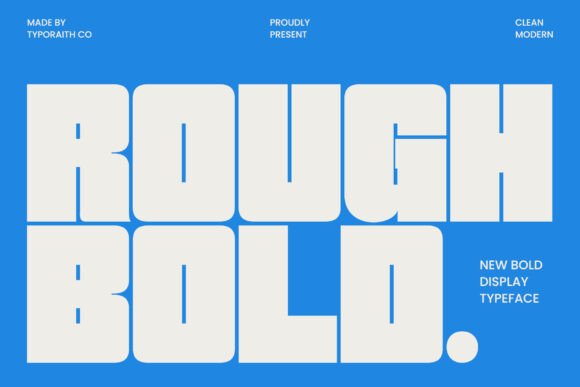 Rough Bold Font preview