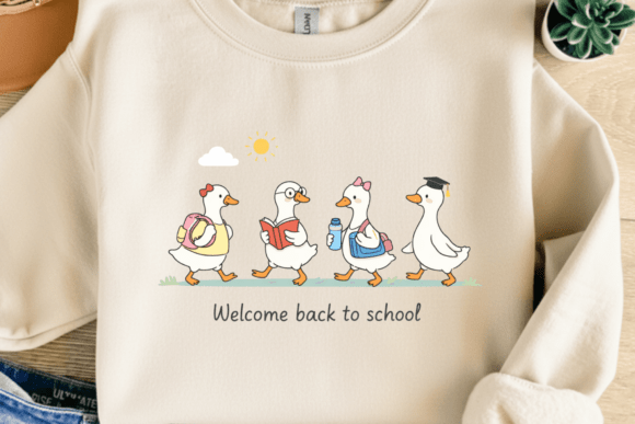 Welcome Back to School Shirt PNG