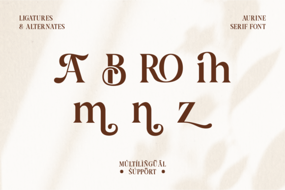 Aurine Font - Preview 6