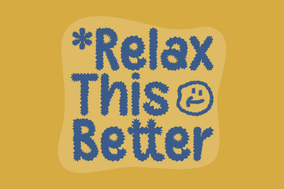 Banso Fuzzy Font - Preview 1