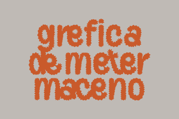 Banso Fuzzy Font - Preview 6