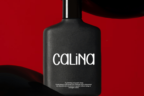Black Mockup Font - Preview 1