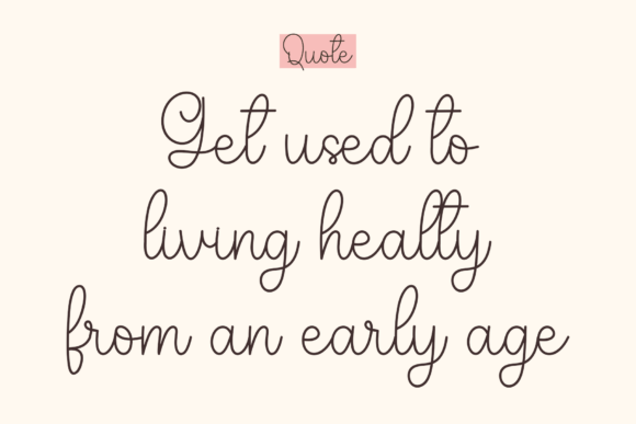 Brightly Shining Font - Preview 3