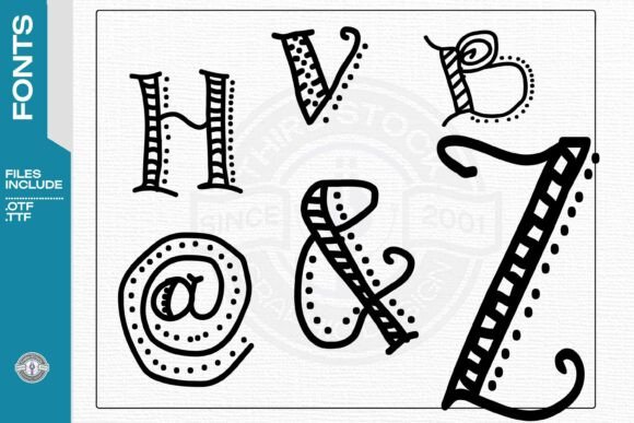 Chaotic Whimsy Font - Preview 1