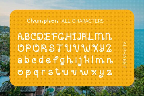 Chumphon Font - Preview 1