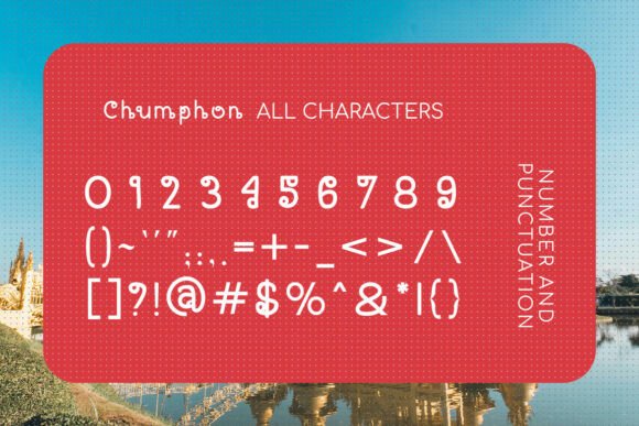 Chumphon Font - Preview 2