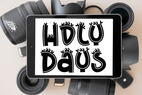 Crabs Font - Preview 1