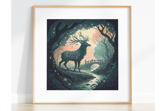 Deer Cross Stitch Pattern