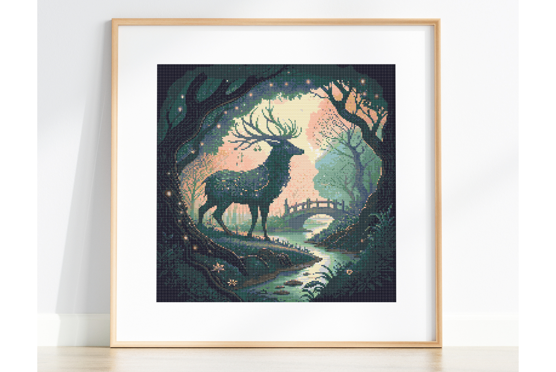 Deer Cross Stitch Pattern