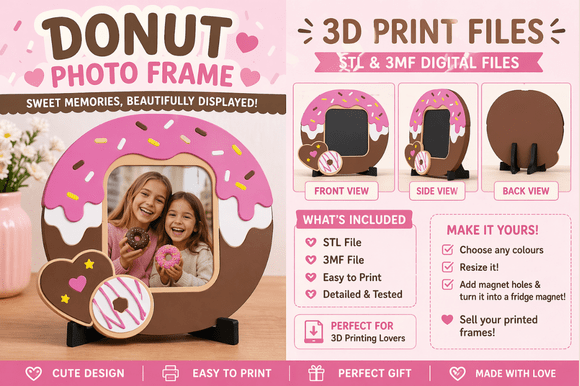 Cookie Cup Coasters & Holder 3D Print – 3MF & STL Files - Image 14