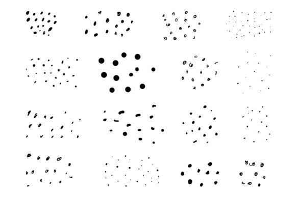 Dots Texture Grain SVG Bundle Set Pack