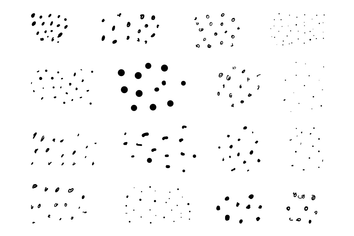 Dots Texture Grain SVG Bundle Set Pack