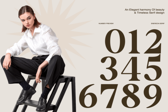 Enerecia Font - Preview 4