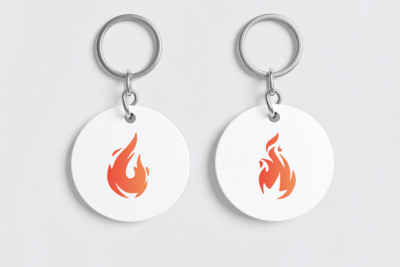 Flame Alphabet Set Font - Preview 5