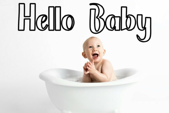 Funline Font PNG with transparent background - Preview 3