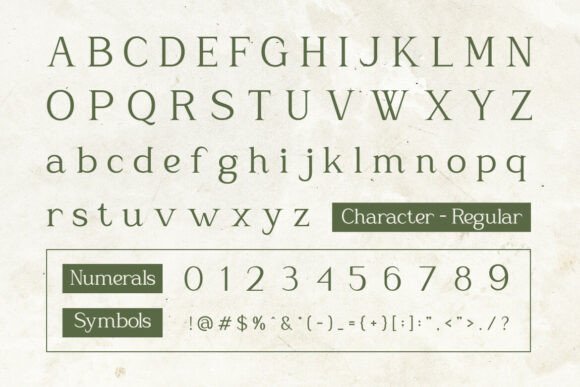 Glojean Font - Preview 1