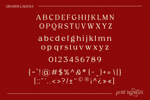 Grande Laguna Font - Preview 6