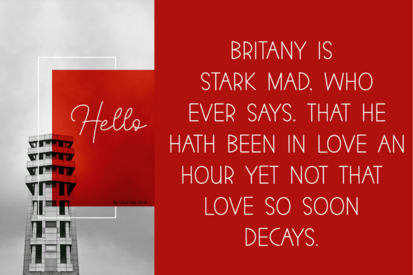 Happy Middy Font - Preview 2