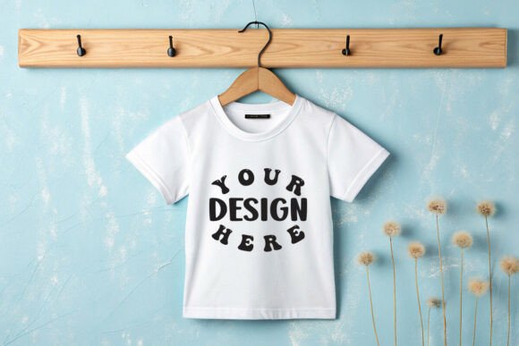 Kids T-shirt Mockups Grafik Produktmodelle (Mockups) Von Mockup And Design Store
