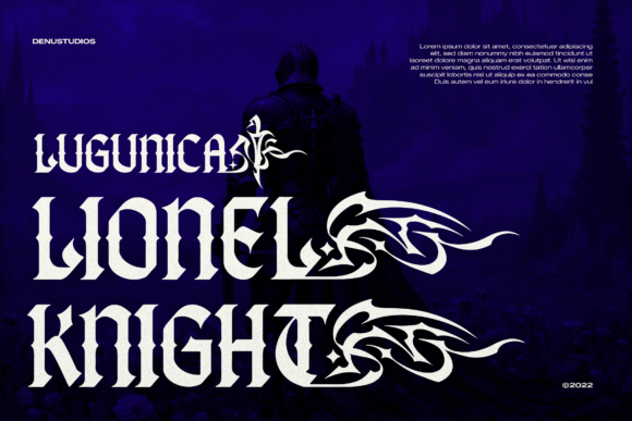 Kujang Font PNG with transparent background - Preview 2