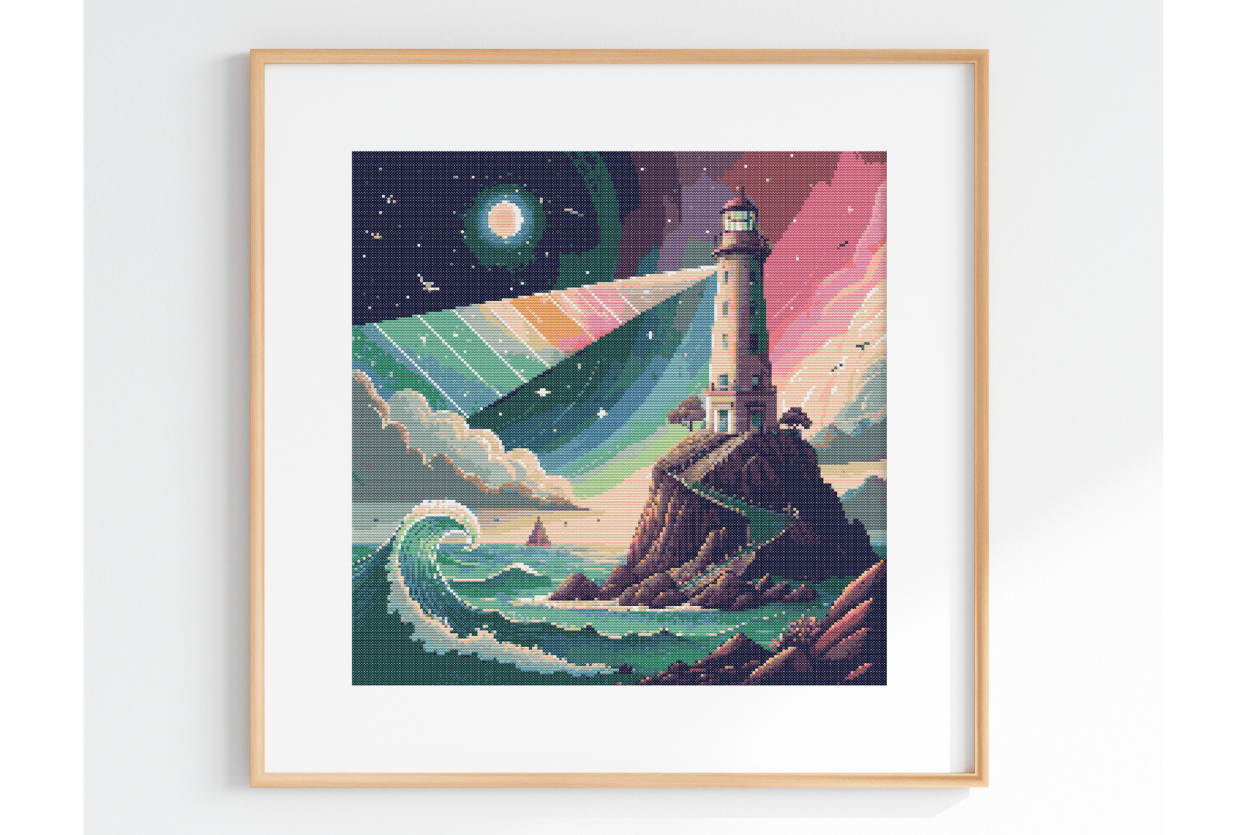 Lighthouse Cross Stitch Pattern