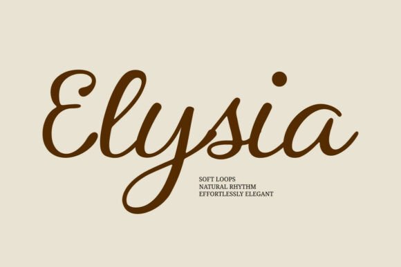 Marcelia Font PNG with transparent background - Preview 5