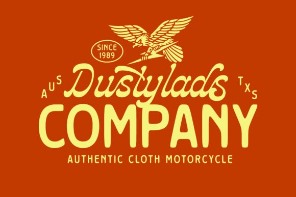 Megster Enthusiast Font PNG with transparent background - Preview 4