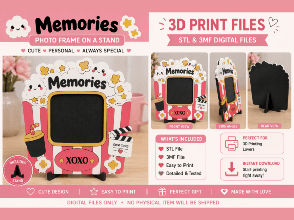 Pen Pal Garden Bookmarks | 3D Print File - 3x Designs, STL & 3MF - Image 16