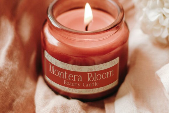 Montera Bloom Font PNG with transparent background - Preview 6