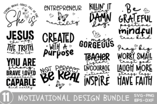 Motivational Svg Design Bundle Graphic by Design House · Creative Fabrica
